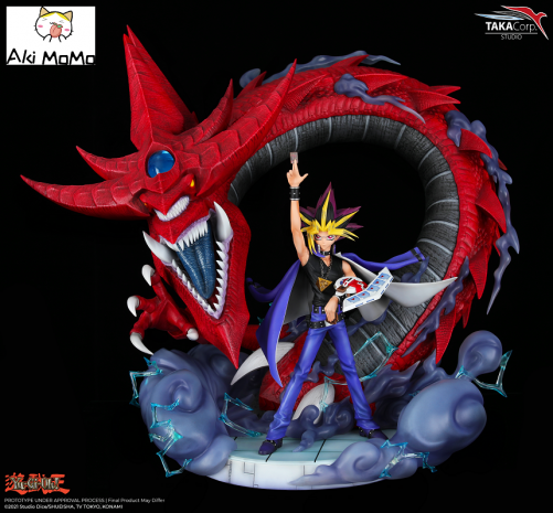 Yu-Gi-Oh! Yugi and Slifer the Sky Dragon 1/6 Scale Statue By Taka Corp Studio