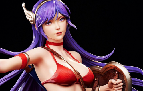 (Back-order) SNK Heroines Tag Team Frenzy Asamiya Athena 1/4 Scale Licensed Statue By OT Studio