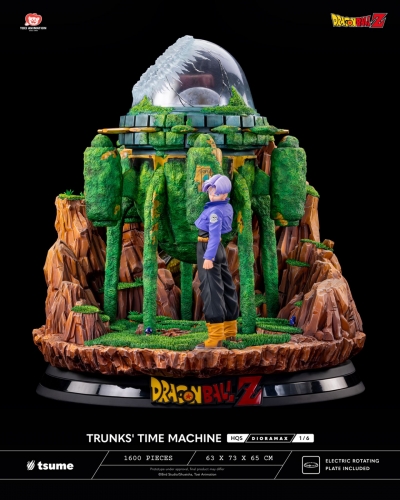 (Sold Out) Dragon Ball Z HQS Dioramax Trunks' Time Machine 1/6 Scale Statue By Tsume Art