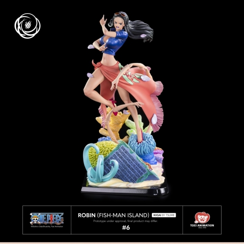 (Pre-order) One Piece Figure Robin (FISH-MAN ISLAND) Ikigai Series 1/6 Scale Statue By Tsume Art