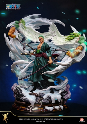 (Pre-order Closed) One Piece Figure Roronoa Zoro VS Monet Licensed Statue By Soul Wing Studio