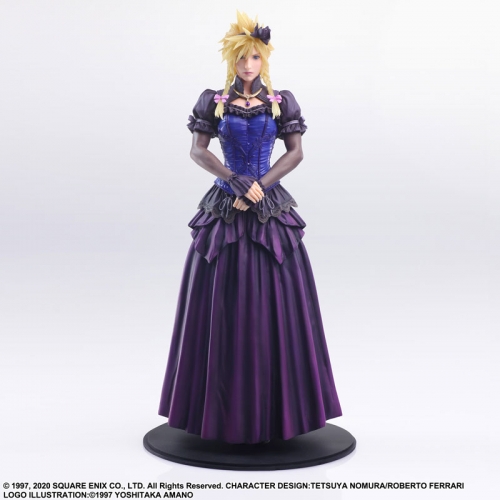 (Pre-order Closed) Square Enix Final Fantasy VII Remake STATIC ARTS Cloud Strife -Dress Ver.