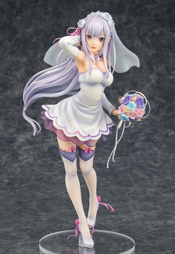 (Pre-order) Phat Company Re:ZERO Starting Life in Another World Emilia Wedding Ver. 1/7 Figure