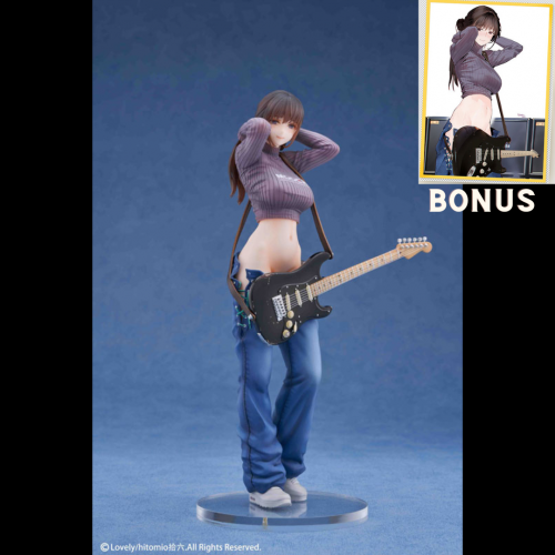 (Pre-order) Lovely Guitar Sister Illustrated by hitomio 16 1/7 Figure (Bonus)