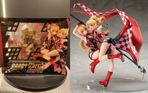 (Sold Out/FuRyouhin) plusone Fate/Apocrypha Jeanne d'Arc & Mordred TYPE-MOON Racing ver. 1/7 Figures