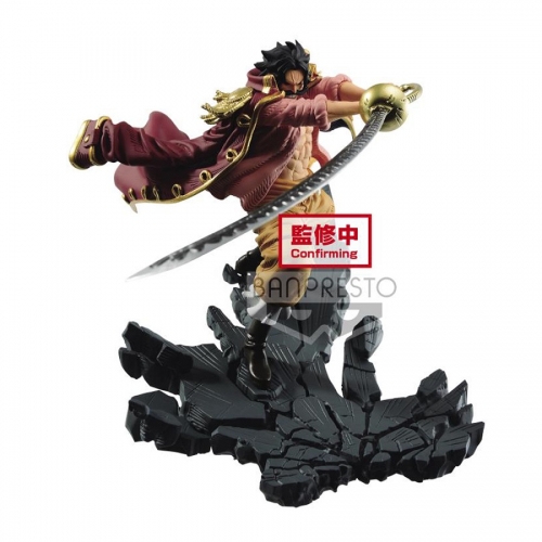 (In Stock) Banpresto One Piece Manhood Gol D. Roger (Ver.A) Figure Diorama