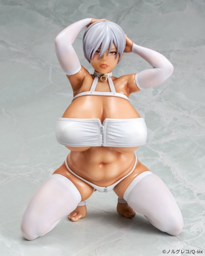 Q-six Nollgreco Original Character Yuuka Hiiragi Tanned Skin ver. 1/5 Figure