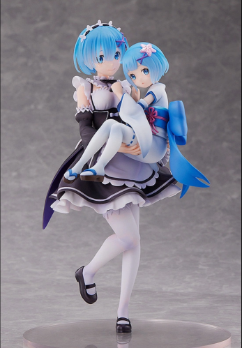 Good Smile Company GSC Re:ZERO -Starting Life in Another World- Figure Rem & Childhood Rem 1/7 Figure