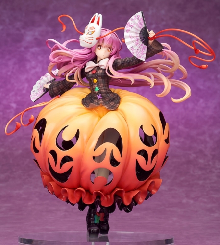 ques Q Touhou Project "The Expressive Poker Face" Kokoro Hatano [Light Arms Edition] Exclusive Extra Color 1/8 Figure