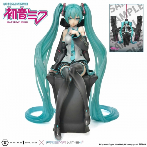 Prime 1 Studio x Prisma Wing "Art by neco" Hatsune Miku 1/4 Statue (Bonus Version) PWPCL-07S