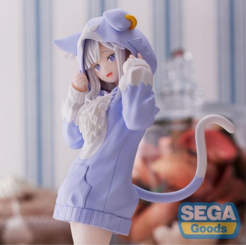 SEGA Re:Zero – Luminasta Emilia Mofumofu Puck Ver Figure