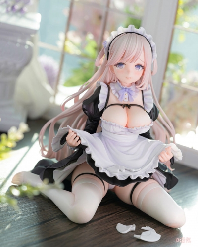 Vibrastar Clumsy maid "Lily" illustration by Yuge 1/6 Figure