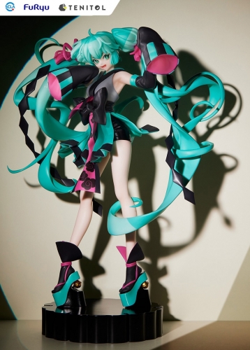 FuRyu Hatsune Miku Figure Tenitol Neo Tokyo Illustration By Kinako Ninja version