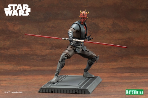 Kotobukiya ARTFX Star Wars: The Clone Wars Darth Maul Clone Wars Edition 1/7 Easy Assembly Kit