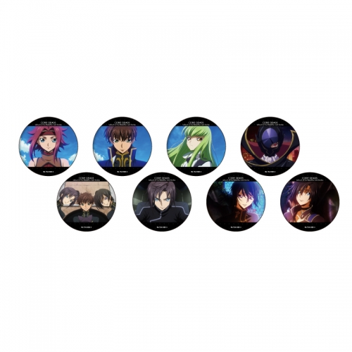 Can Badge Set of 8 Code Geass Lelouch of the Rebellion Lost Stories 02 Official Illustration