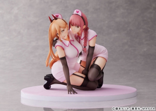 MAPPA Chainsaw Man Figure Set Power & Makima Nurse Ver. 1/7 Scale