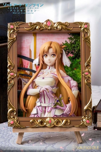 Sword Art Online Alicization Yuuki Asuna 3D Art Frame By SSR FIGURE