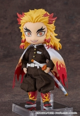 Good Smile Company GSC Nendoroid Doll Demon Slayer Figure: Kimetsu no Yaiba Kyojuro Rengoku