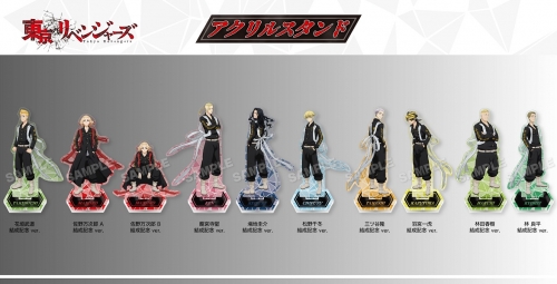 Tokyo Revengers Acrylic Stand Formation Anniversary Ver. Set of 10