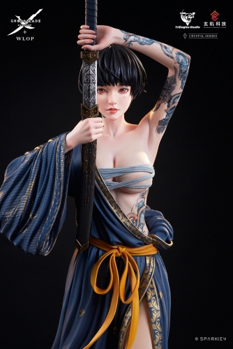WLOP Ghost Blade Crystal Series Jinghong 1/4 Scale Statue By TriEagles Studio