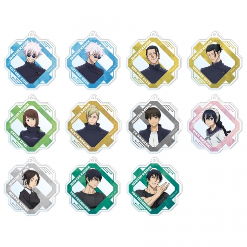 Jujutsu Kaisen Season 2 Hidden Inventory Premature Death Trading Acrylic Key Chain Set of 11