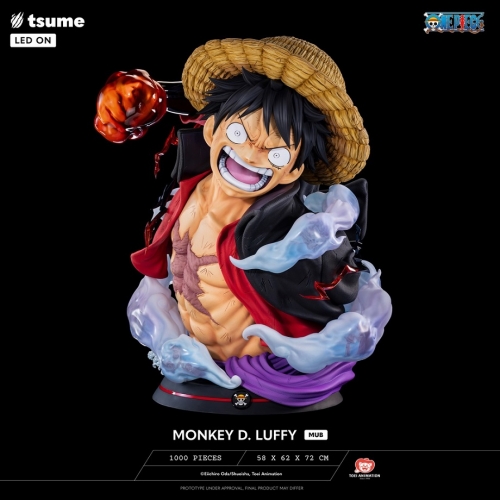 One Piece Figure Monkey D. Luffy My Ultimate Bust By Tsume Art