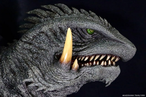 CCP x Kokuryu Studio Phantom Ultimate Modeling Gamera 3: Revenge of Iris Gamera 3 (1999) Head Model Colored Version