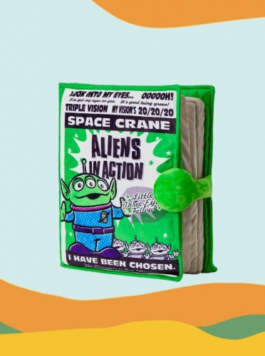 SUNDAY HOME x Disney Toy Story Alien Book Pillow