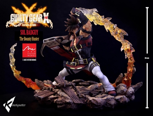 GuiltyGear The Bounty Hunter Sol Badguy 1/7 Statue By ARC SYSTEM WORKS