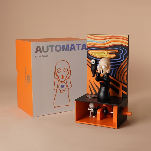 Qilicreate Artist Series Automata Munch'S The Scream Figure