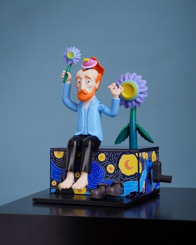 Qilicreate Artist Series Automata Gogh The Starry Night Ver. Action Figure