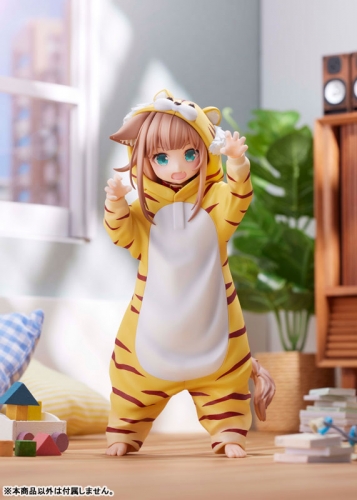 GOLDENHEAD+ Palette Uchi no Neko ga Onnanoko de Kawaii Dress-up Collection Tora Kinako Figure