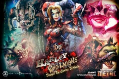 Prime 1 Studio DC Series Dark Nights: Metal (Comics) Harley Quinn Who Laughs DX Bonus Version 1/3 Statue