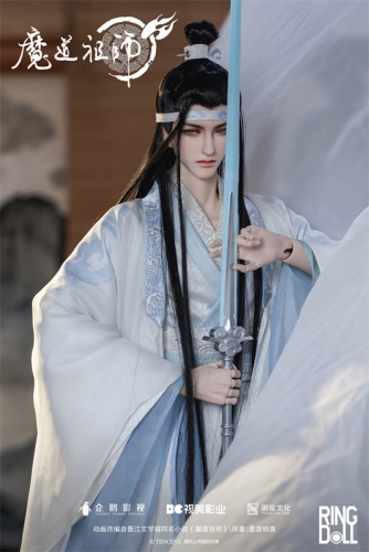 RingDoll Anime The Master of Diabolism Lan Wangji 2.0 78cm Ball Joint Doll (BJD) + Teen Uniform Set (Single Shipment)