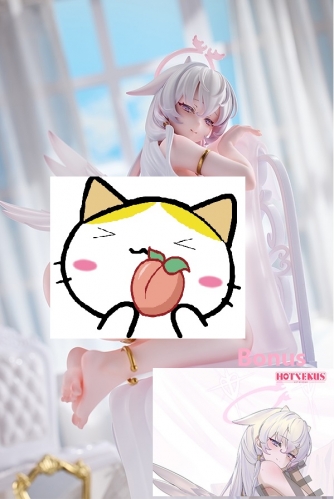 Native x HOTVENUS Sue Original Character Series Pure White Angel-chan Tapestry Set Edition 1/6 Figure