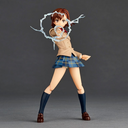 Kaiyodo Revoltech Amazing Yamaguchi Toaru Kagaku no Railgun Mikoto Misaka Winter Uniform Ver.