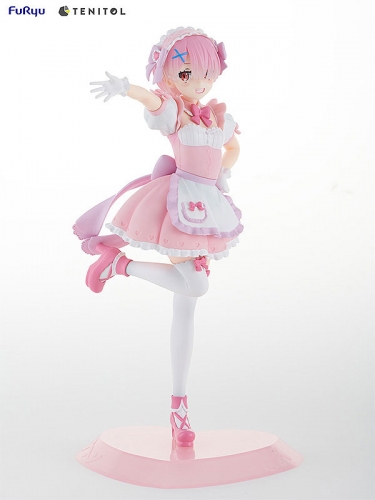 FURYU TENITOL Re:ZERO -Starting Life in Another World- Yumekawa Maid Ram Figure