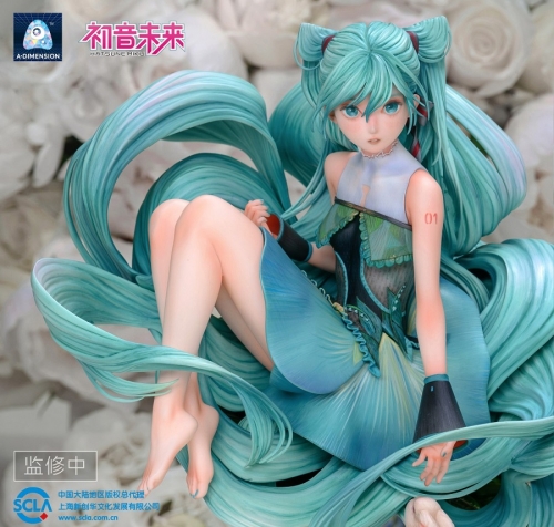 A . DIMENSION Vocaloid Hatsune Miku Wei Lai Zhi Lei Ver. 1/6 Figure