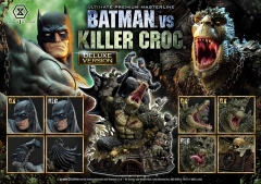 Prime 1 Studio Batman Versus Killer Croc Deluxe Bonus Version 1/4 Statue UPMDC-07DXS