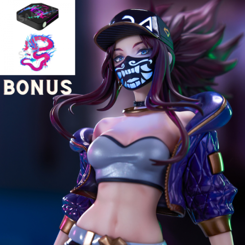 (Back-Order) Apex League of Legends K/DA Akali 1/7 Figure