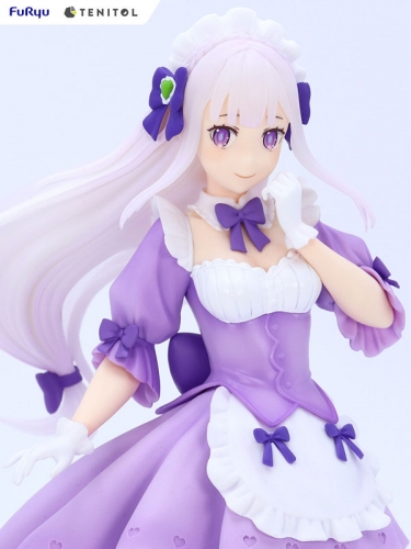 FURYU TENITOL Re:ZERO -Starting Life in Another World- YumeKawa Maid Emilia Figure