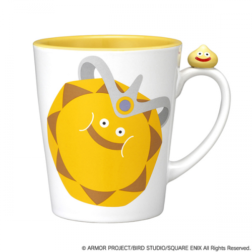 Dragon Quest Smile Slime Mug Liquid Metal Slime