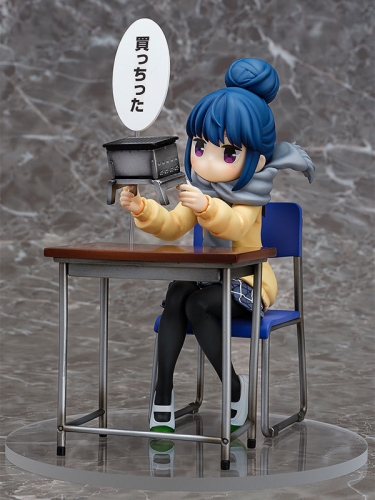 THE KLOCKWORX Yuru Camp Rin Shima Look What I Bought Ver. 1/7 Figure