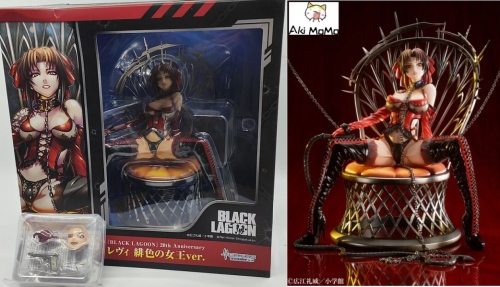 (In Stock) Medicos Entertainment Black Lagoon 20th Anniversary Revy Scarlet Queen ver. 1/7 Figure (With Bonus)