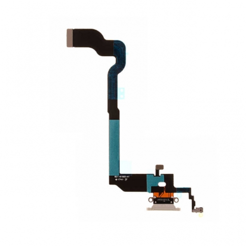 For Apple iPhone X Charging Port Flex Cable Replacement - White - AA