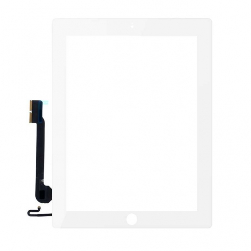For Apple iPad 4 Touch Screen Digitizer Assembly - White - S+