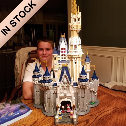 Creator Expert Street View Dis-ney Castle 4080Pcs Moc Model Modular Building Blocks Bricks Toys  30010 83008 6005 71040 16008