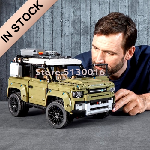 Technic Series Land-Rover Defender Car 2573Pcs Moc Model Modular Building Blocks Bricks Toys 11450 13175 93018 42110 180114
