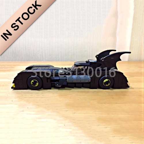 Super Heroes Series Batman DC Batmobile Pursuit of The Joker 342Pcs Moc Model Modular Building Blocks Bricks Toys 11351 76119