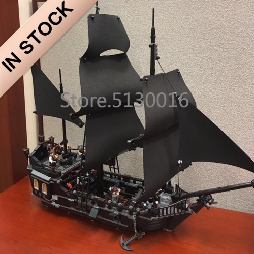 Pirates of the Caribbean Series The Black Pearl Ship 804Pcs Moc Model Modular Building Blocks Bricks Toys 16006 39009 180045 4184